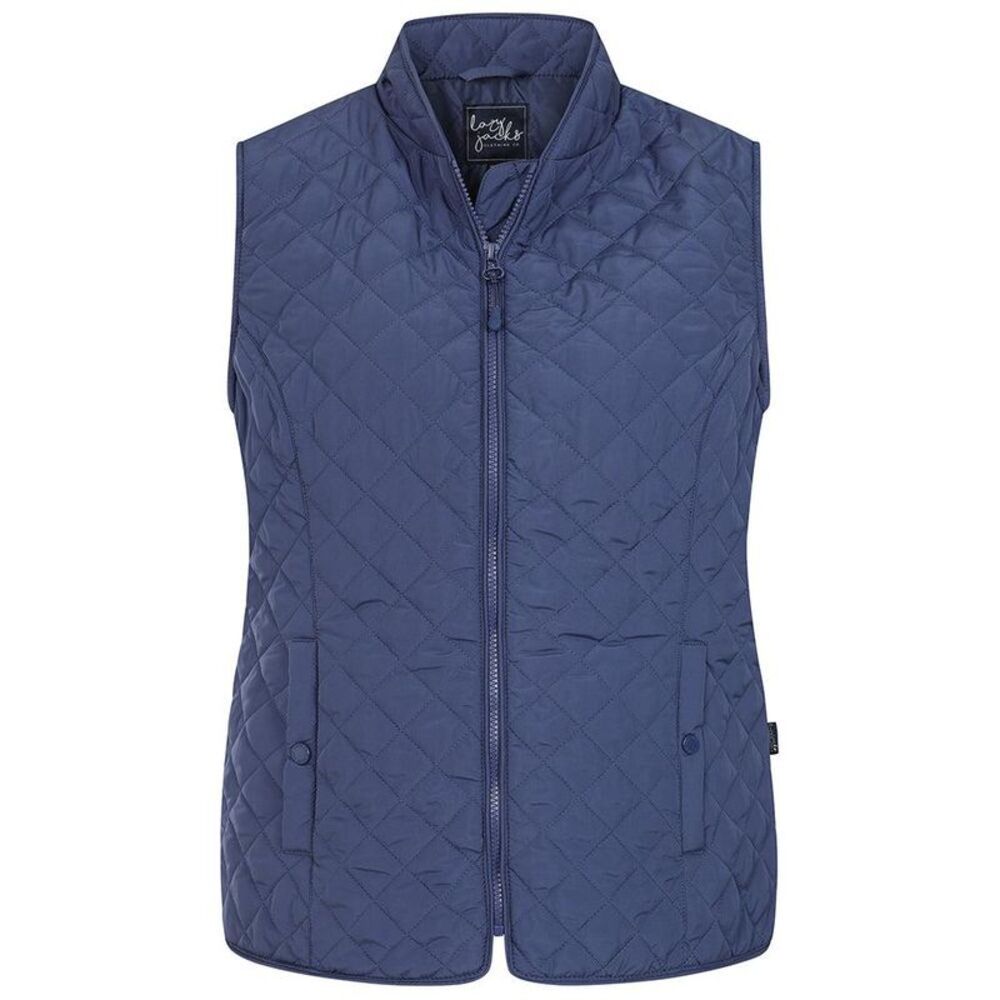 Lazy Jacks Womens/Ladies Quilted Vest / Twilight